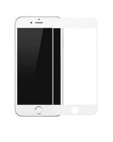 Скрийн протектор от закалено стъкло 5D Full Cover за Apple iPhone 7 4.7 / Apple iPhone 8 4.7 / Apple iPhone SE2 2020 / Apple iPhone SE3 2022 бял кант